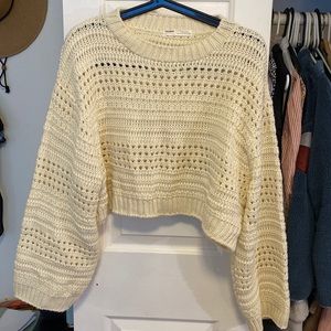 Pull & Beat cropped sweater